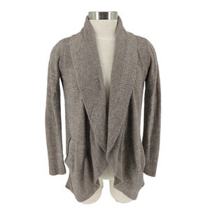 Barefoot Dreams Cozychic Lite Knit Sweater Cardigan Long Sleeve Open Front
